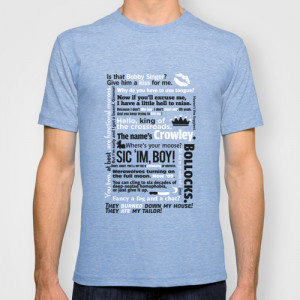 Supernatural - Crowley Quotes T-shirt