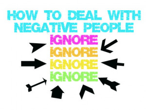 negative people in their life some people live with negative people ...