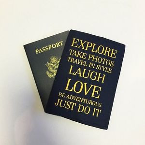 ... and gold passport cover, passport holder travel quotes, explore, love