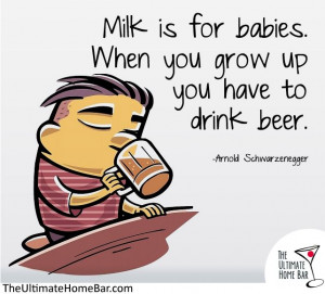 alcohol #drinks #milk #beer #cocktails #quotes