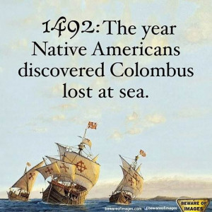 Columbus Day Quote Happy Endings
