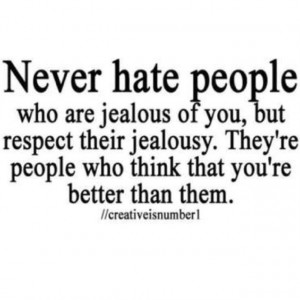 Jealousy positive side!!!