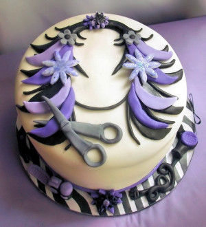 Hairstylists Stuff, Creative Cake, Hairdressers Cake, Cake Ideas, Cake ...
