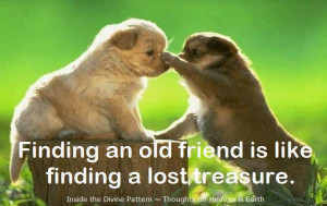 Myspace Graphics > Friendship Quotes > finding an old friend Graphic