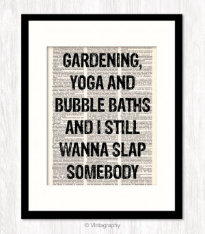 ... , Funny Quotes, Bubbles Bath, Quotes Art, Dictionary Art, Yoga Quote