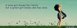 Wise Girl Facebook Cover