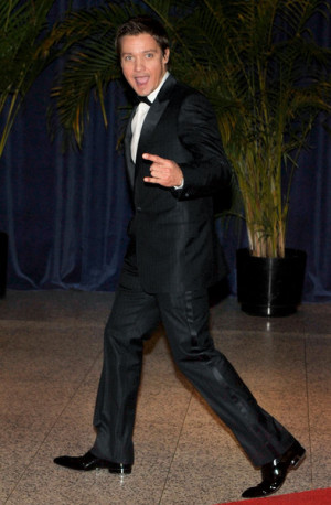 Jeremy Renner arriving at the 2010 White House Correspondent's Dinner ...
