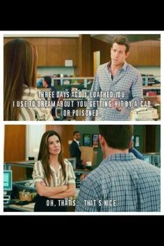 The Proposal Movie Quotes | The proposal. One of my favorite movies ...