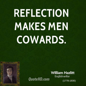 William Hazlitt Men Quotes
