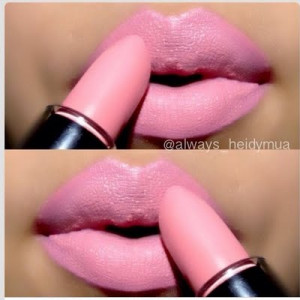 light pink lipstick mac