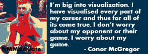 Conor McGregor on Visualization