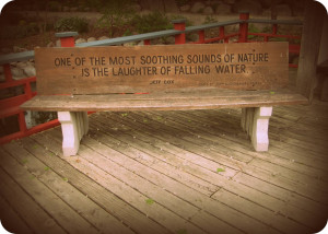 Bench Quotes Art Print or Poster