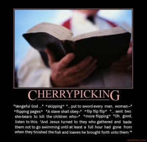 Reverent Sundays: Cherry-Picking Bible Verses
