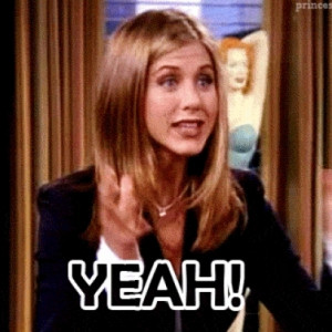 Excited Rachel Approves & Chandler Does Not On Friends