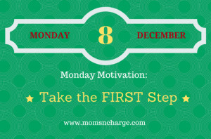 Motivational quote - take the first step 12.8.14