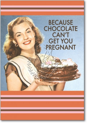 0863 chocolate cant funny talk bubbles happy birthday card Funny Adult ...