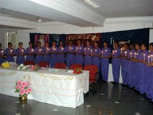 Lamp Lighting Ceremony at S.V. College of Nursing