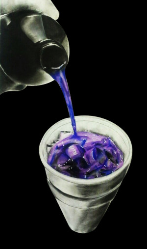... Sprite drank transparent lean codeine cups dirty sprite purple drink