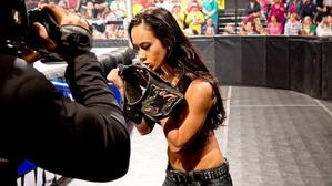 AJ Lee loves her Divas Title-Quotes she gave on WWE.com