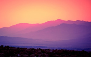 sunset mountains landscapes california death valley 2560x1600 ...