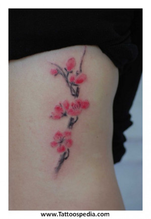 ... 20Blossom%20Tattoo%20And%20Quote%203 Cherry Blossom Tattoo And Quote 3