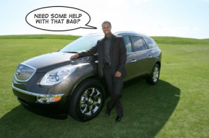 Who's your caddy? Buick offering Tiger Woods for a day