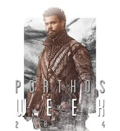 PORTHOS WEEK 2014 (October 13th-19th) Day One (13th) - favourite quote ...