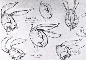 Tex Avery's Bugs Bunny -- click for complete board
