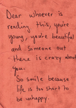 quote #cute life quote #don't be afraid #try #text #I Love You # ...