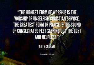 Billy Graham Inspirational Quotes