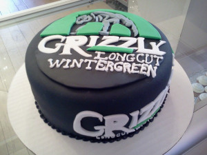 Grizzly Dip Can Cake