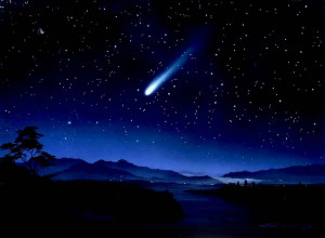 night comet stars Wallpaper