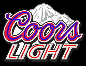 Sign Coors Light Neon Beer