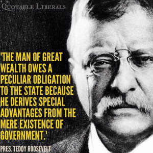 Teddy Roosevelt --- image source ref: Occupy Democrats