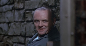 ... Hopkins as Dr. Hannibal Lecter in The Silence of the Lambs (1991