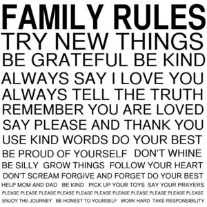 White Kids Rule Giant Ruler