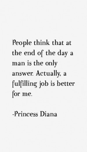 View All Princess Diana Quotes