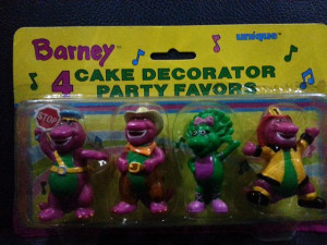 Barney and Friends Cake Toppers