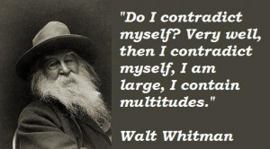 Walt whitman famous quotes 1