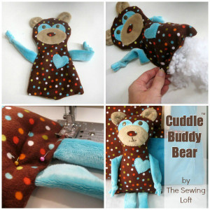 Cuddle Buddy Pillow Cuddle buddy bear pattern by