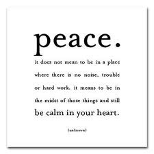 Peace Quotes for Meditation