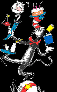 The Cat in the Hat is from the famous Dr. Seuss books, which are fun ...