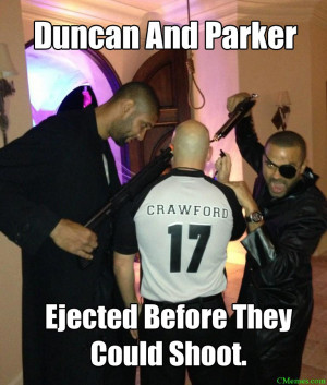 nba basketball meme san antonio spurs duncan parker referee crawford ...