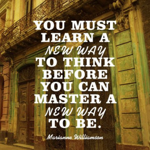 Quote About Being Yourself - Marianne Williamson Quote