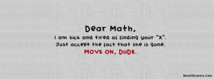 Dear Math Facebook Timeline Cover