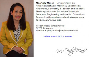 MLM Lead Generation Network Marketing Blog of Ms Pinky Maniri Helping ...