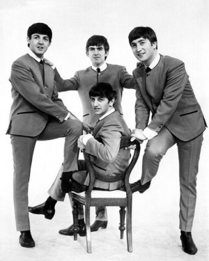 Paul McCartney, George Harrison, John Lennon, and Richard Starkey