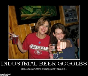 drunk girls meme beer goggles