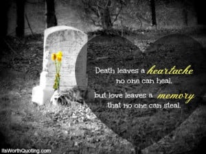 Death Quotes: A unique collection of Quotes About Death and Dying.