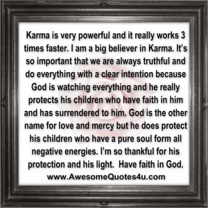... And He Really Protects His Children Who Have Faith - Faith Quote